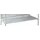 legbord,v. paktafel,BxD 1880x680mm,v. B 2000mm,pressboard,lichtgrijs