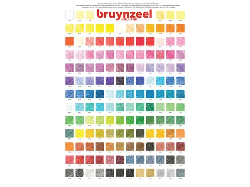Kleurpotlood Bruynzeel Expression blik 150st ass
