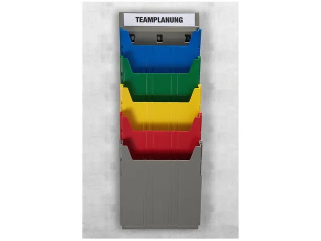 Organisateur mural Module base DIN A4 42x262x302mm ABS