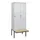 locker met bank,HxBxD 2120x800x815mm,2vak,vak B 400mm,draaigrendel