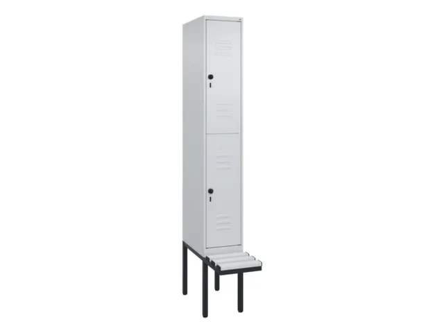 Dubbeldekse dekenkist,HxBxD 2120x300x815mm,1x2vak.,vak B 300mm