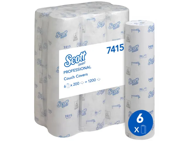 Scott 7415 EXTRA onderzoekbankrol 2-laags wit Doos a 6 Rol