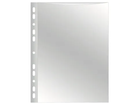 Geperforeerde Showtas A4 8-gaats Transparant Glashelder 75mic 100st