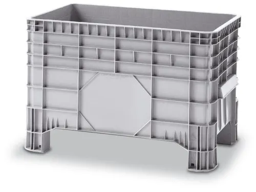 Maxi-Container 285 liter 670x640x1040mm Pe Gesloten Grijs
