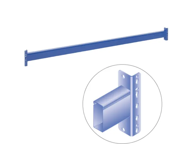 lengteligger (enkel),v. palletstelling,B 3600mm,vakl. 3200kg