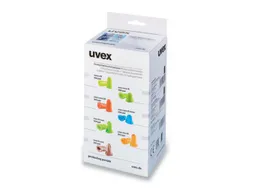 Uvex Com4-fit navulbox met 300 paar oordoppen met koordje, SNR 33 dB,