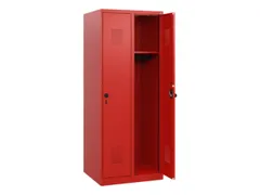 schoollocker,HxBxD 1530x600x500mm,2vak,vak B 300mm,draaigrendel