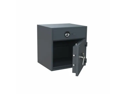 Salvus Tivoli 1 Afstortkluis elektronisch slot 67x65x55cm Grafietgrijs