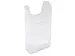 Wandfolderhouder A6 verticaal transparant