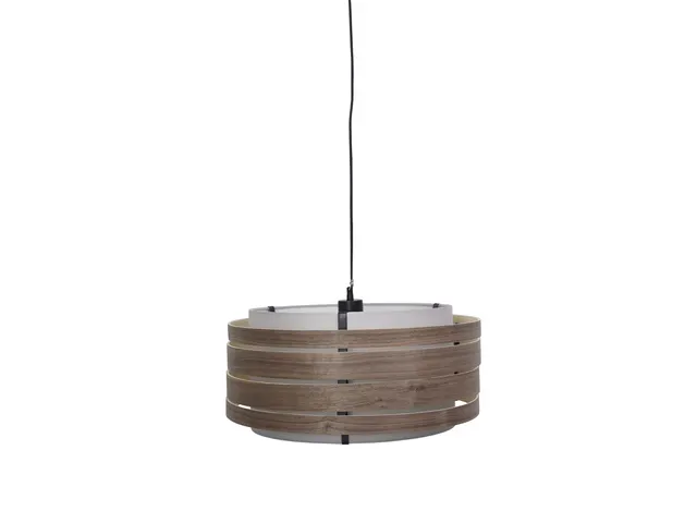 Lampe suspendue Nextime Beam acier inoxydable noir 200 cm de câble