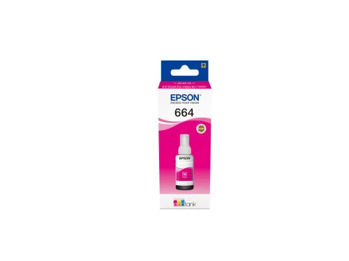 Flacon navulinkt Epson Ecotank T6643 Rood C13T664340