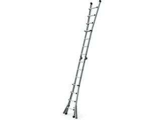 multifunctionele telescoopladder,4x4,sporten,balk L 4,17m,natuur - 3
