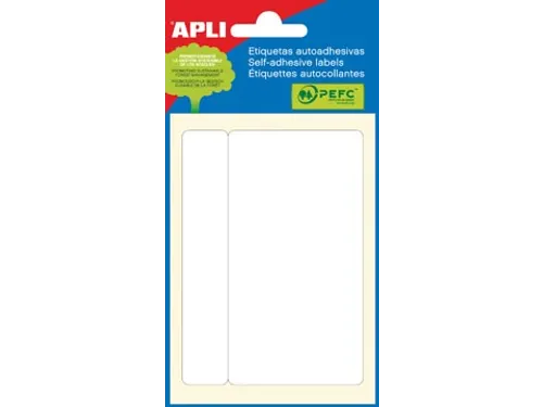 Apli Etiket 53x100mm Wit