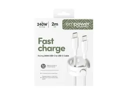 PanzerGlass empower by Racing 240W USB-C to USB-C Cable | USB 2.