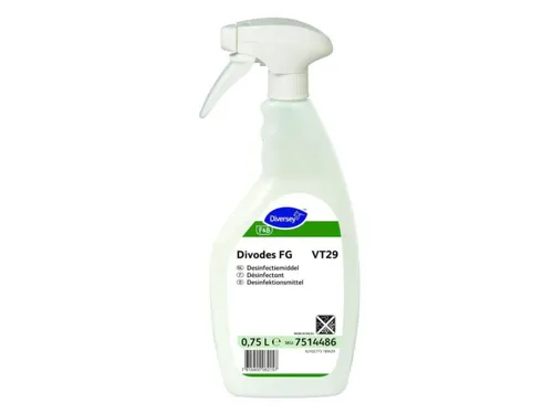 Diversey Divodes FG desinfectiemiddel, 750 ml, per pak 6 stuks