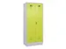 locker voor scheiding van kleding,HxBxD 1950x800x500mm,2vak
