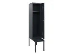 locker met bank,HxBxD 1950x400x815mm,1vak,vak B 400mm,cilinderslot