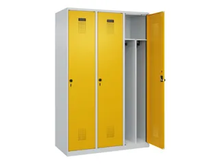 locker voor scheiding van kleding,HxBxD 1850x1200x500mm,3vak - 1