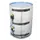 Verwarmingsmantel,V. 200L Vat,Buiten Glasvezel/Silicone,Zilverkleurig