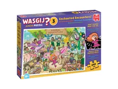 Puzzel Wasgij Junior 3 Betoverde beestenboel 240 stuks