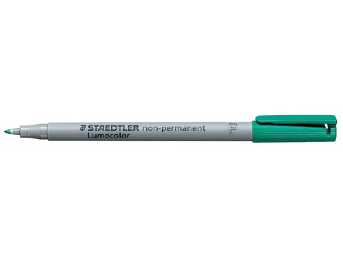 Viltstift Staedtler OHP Lumocolor 316 F Non Permanent Groen 0.6mm
