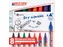 Whiteboardmarker edding 360 rond 1.5-3mm assorti 8 stuks