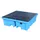 Opvangbak 4x 200l Pe 275x 1280x 1280mm Pe-Pallet