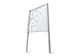 Poteaux pour vitrine d'affichage Extérieur Fixation Insertion dans so