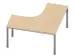 bureau à retour à hauteur réglable,HxlxP 720-840x1400x1400mm,NE-ér