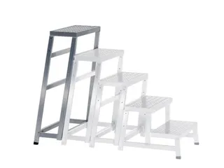 Werkbordes Aanbouwmodule F Aluminium H 990Mm Traanplaat - 1