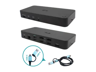 USB 3.0 / USB-C / Thunderbolt, 3x 4K Docking Station + Power Delivery - 1