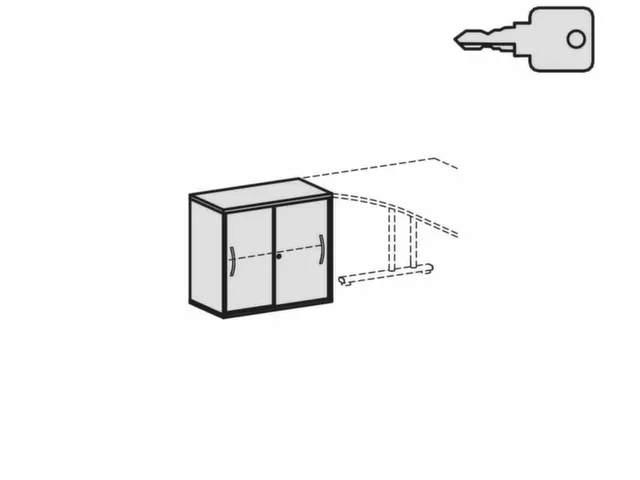 schuifdeurkast,HxBxD 720x800x430mm,decor romp noten,decor front noten