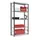 systeemstelling,aanbouwveld,HxBxD 1750x1060x435mm,vakl. 145kg