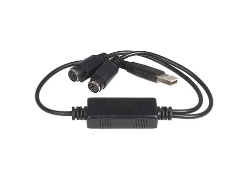 USB naar PS2 Toetsenbord en Muis Adapter