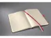 Carnet Conceptum A4 gris-rouge dots 194pag 80gr HC