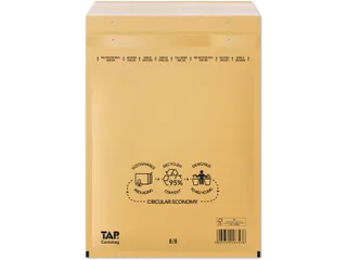 Luchtkussen Envelop 8H 270x360mm Bruin 100 stuks - 1