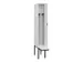 locker met bank,voor scheiding van kleding,HxBxD 2120x300x815mm,1vak