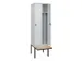 locker voor scheiding van kleding,HxBxD 2120x600x815mm,2vak