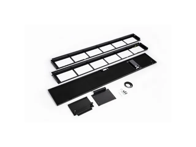 Insluitadapter voor Uniflair DX InRow Cooling, Front, 42U, Zwart, 300m