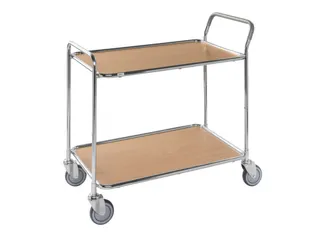 tafelwagen,draagverm. 150kg,2etage(s),laadvl. LxB 850x508mm - 1