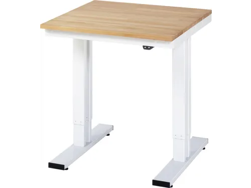 Werkbank elektrisch hoogte verstelbaar 720-1120x750x800mm beukblad