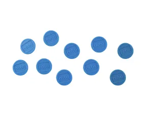 Magneet Nobo 24mm blauw 10 stuks - 2