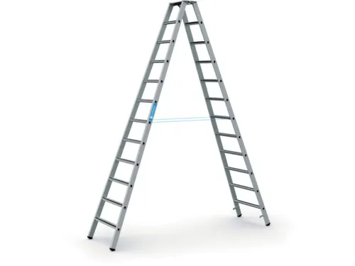 Ladder Aluminium Aan Beide Zijden Te Gebruiken L 3 39M 2x12treden