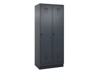 locker,HxBxD 1950x800x500mm,2vak,vak B 400mm,draaigrendel,sokkel - 3
