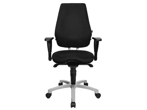 Bureaustoel Topstar Alu Star Basic zwart stof