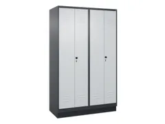 PBM-locker,HxBxD 1950x1200x500mm,4vak,vak B 300mm,draaigrendel
