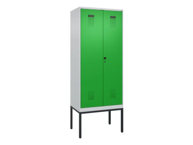 locker voor scheiding van kleding,HxBxD 2120x800x500mm,2vak