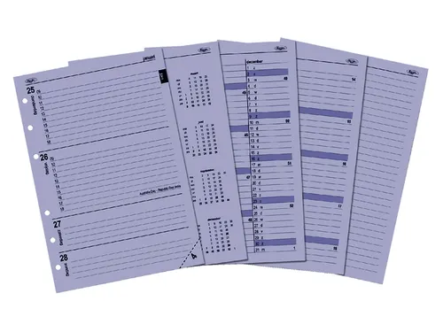 Agendavulling 2027 Kalpa A5 7dagen/2pagina's