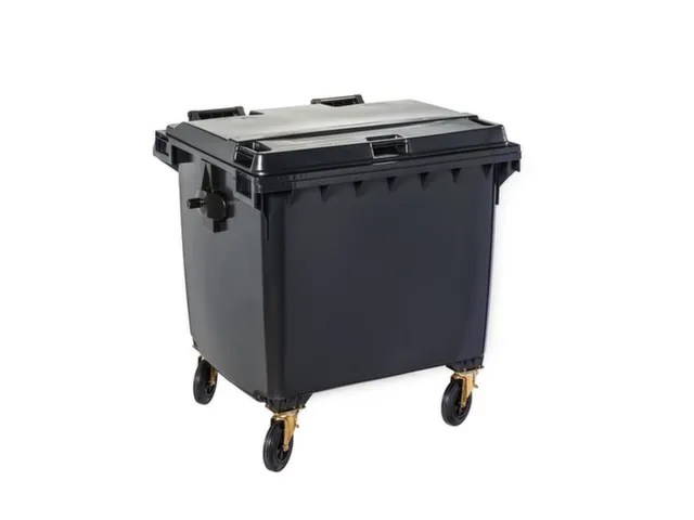 Contivia 4,vuilnisbak 4wielen 1100 L grijs