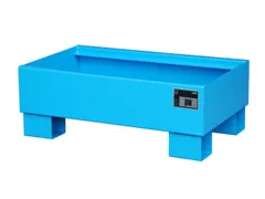 Opvangbak Staalplaat 800x500x290mm Opvangvol. 65l Open Ral 5012